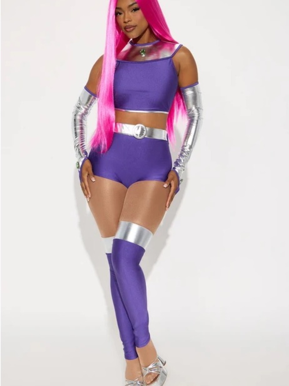 Star fire Sexy Titan 6 Piece Costume Set